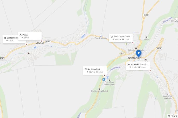 Prodej, Pozemek k bydlení, Sebranice