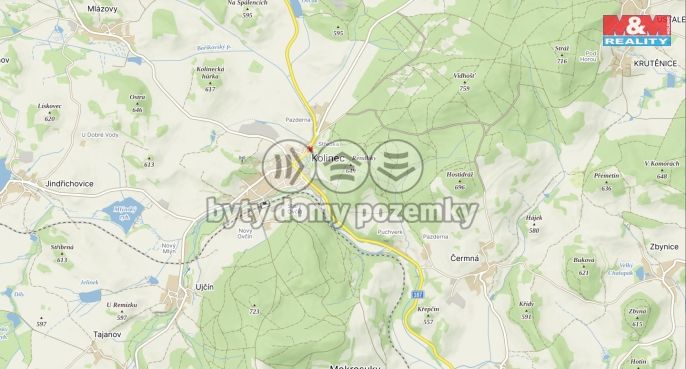 Prodej, Pole, Kolinec