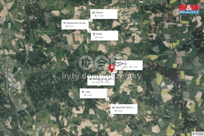 Prodej, Pozemek k bydlení, Radenín