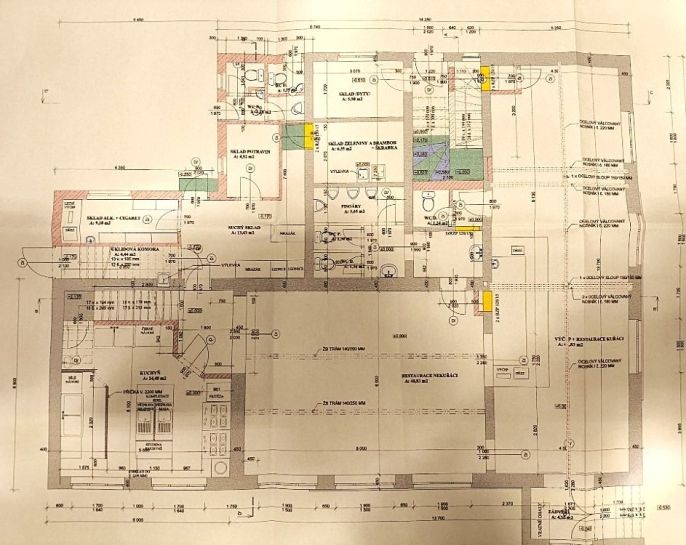 Pronájem, Restaurace, stravování, Praha