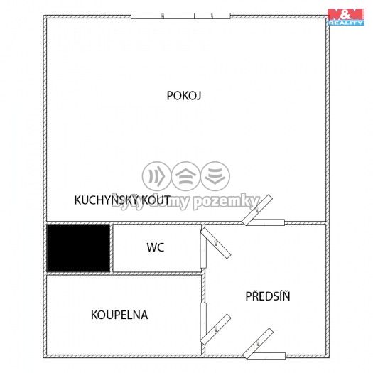 Prodej, Byt 1+kk, Český Těšín