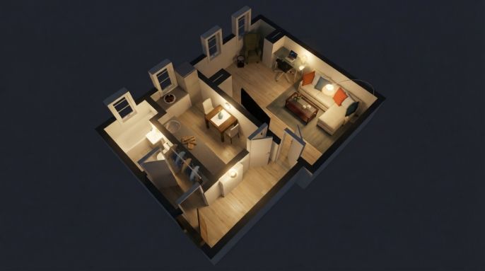 Prodej, Byt 1+1, Chomutov