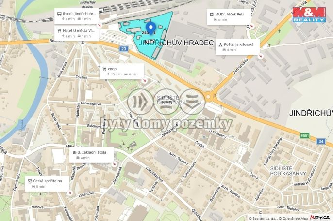 Pronájem, Provozní plocha, Jindřichův Hradec