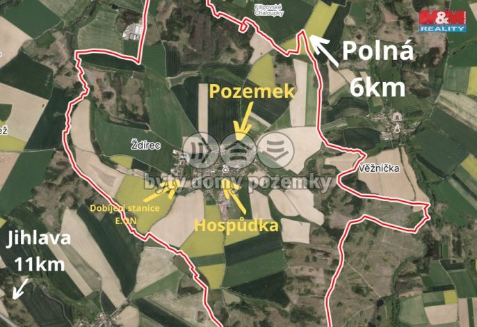 Prodej, Pozemek k bydlení, Ždírec