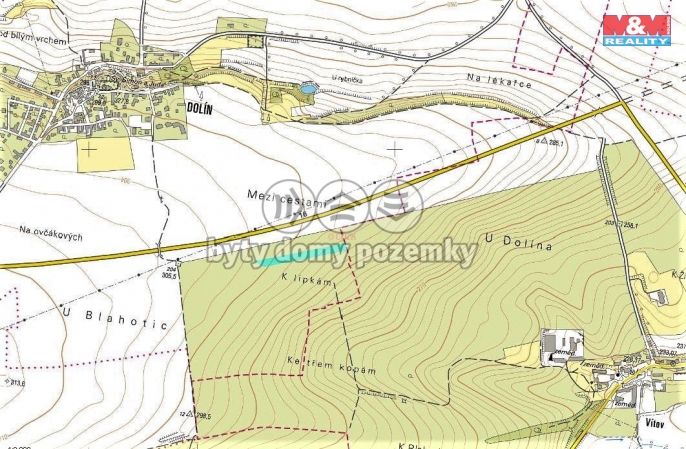 Prodej, Ovocný sad, Slaný