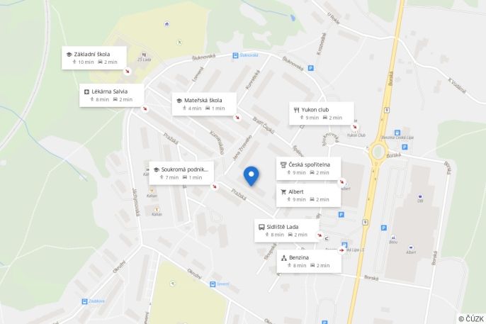 Pronájem, Byt 3+1, Česká Lípa