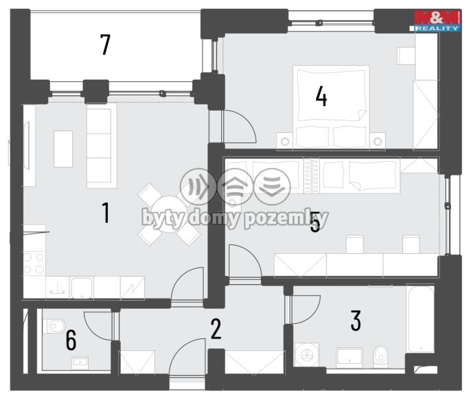 Prodej, Byt 3+kk, Brandýs nad Labem-Stará Boleslav
