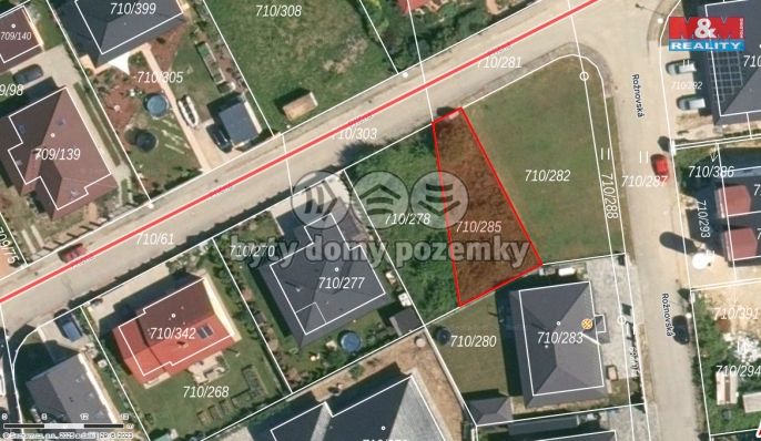 Prodej, Pozemek k bydlení, Boršov nad Vltavou