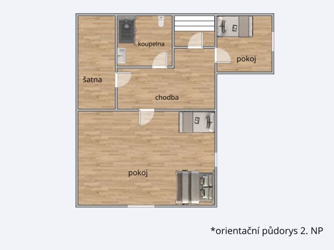 Prodej, Rodinný dům, Obytce