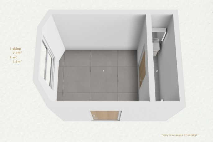 Pronájem, Byt 3+1, Cheb