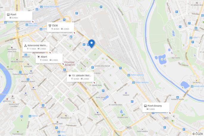 Prodej, Byt 1+kk, Plzeň