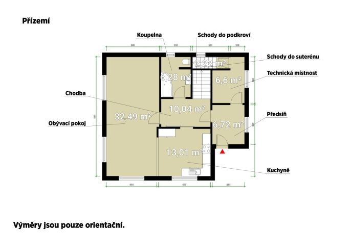 Pronájem, Rodinný dům, Zruč-Senec