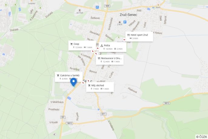 Pronájem, Zahrada, Zruč-Senec