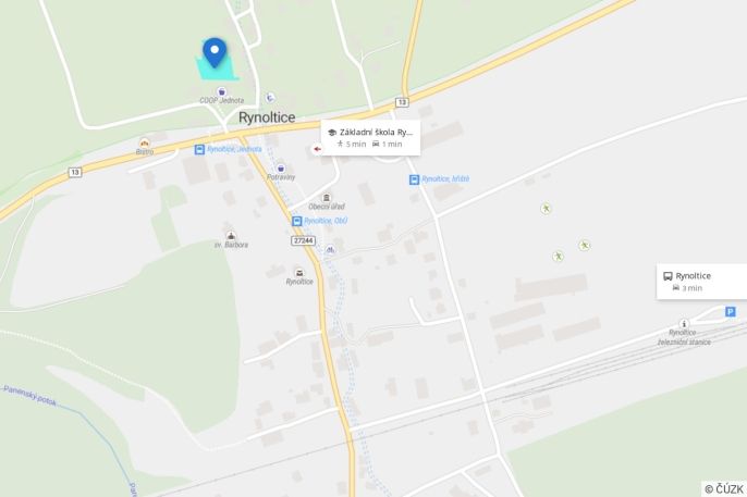 Prodej, Pozemek k bydlení, Rynoltice