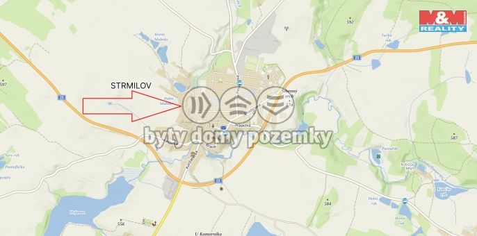 Prodej, Pozemek k bydlení, Strmilov