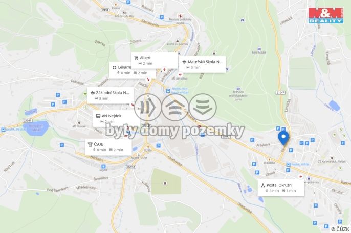 Prodej, Byt 2+1, Nejdek