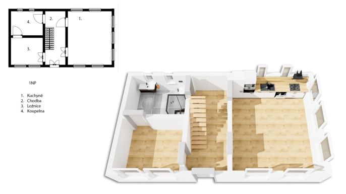 Prodej, Rodinný dům, Chřibská