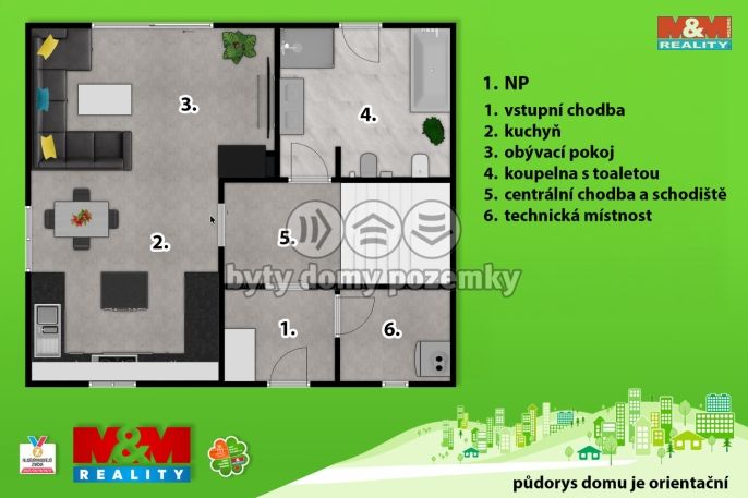 Prodej, Rodinný dům, Horní Ředice