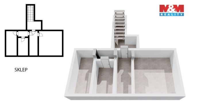 Prodej, Nájemní dům, Louny