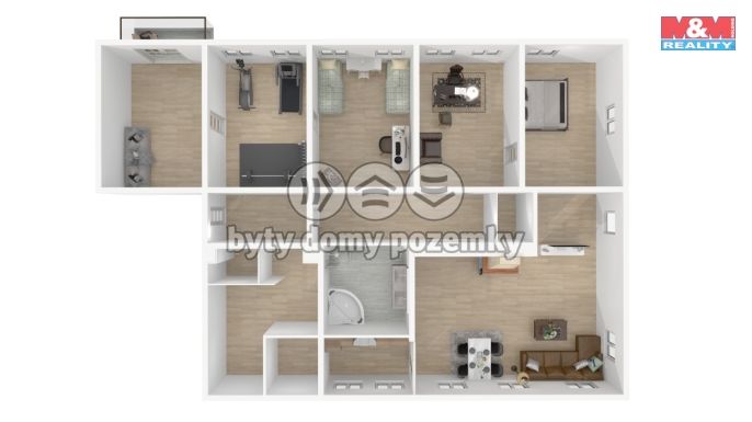 Prodej, Atypický byt, Březová