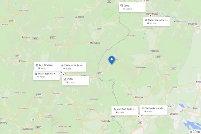 Prodej, Pozemek k bydlení, Žandov