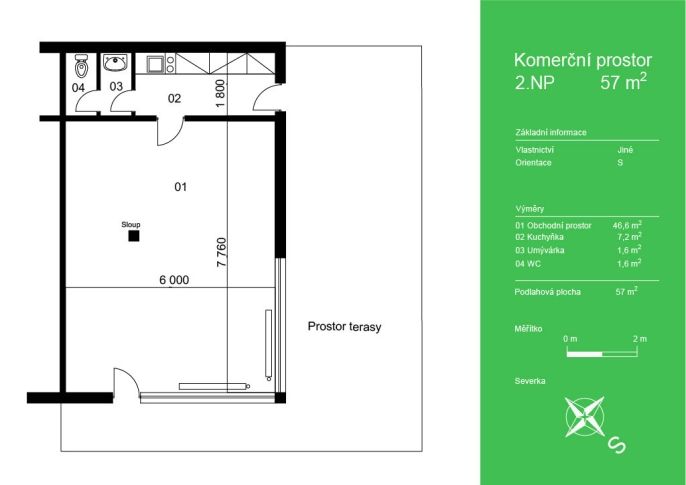 Pronájem, Obchod a služby, Vlašim