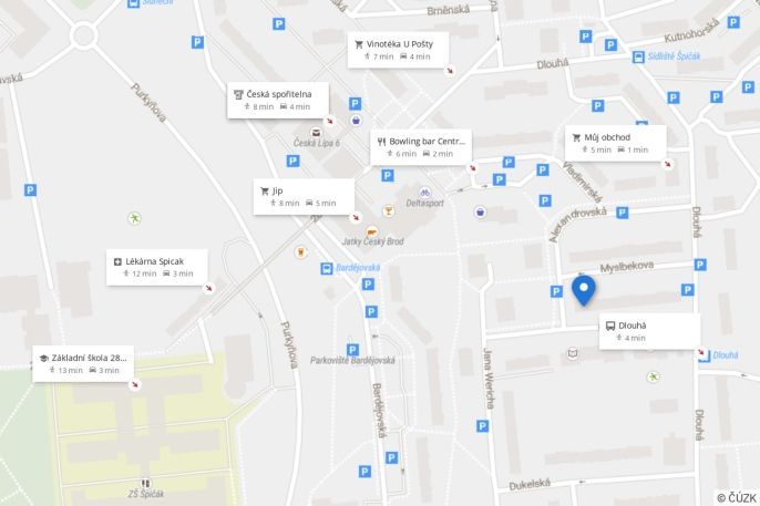 Pronájem, Byt 2+1, Česká Lípa