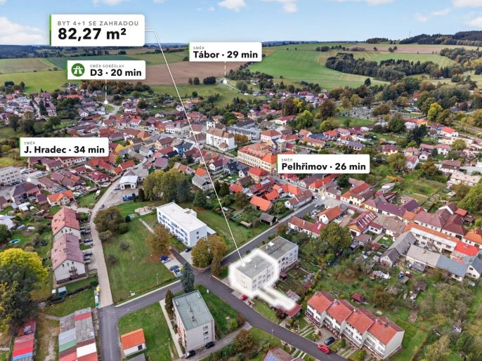 Prodej, Byt 4+1, Černovice