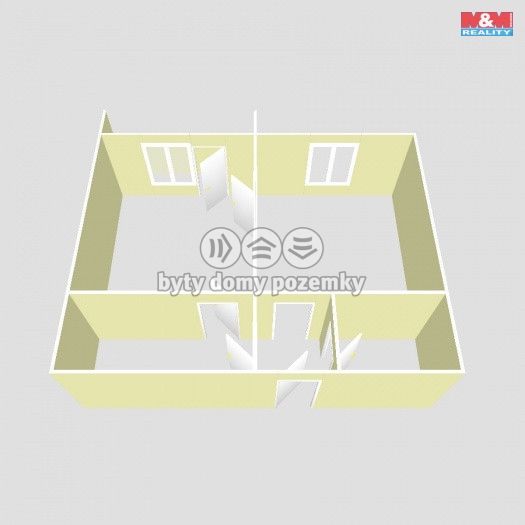 Pronájem, Byt 2+kk, Moravský Beroun