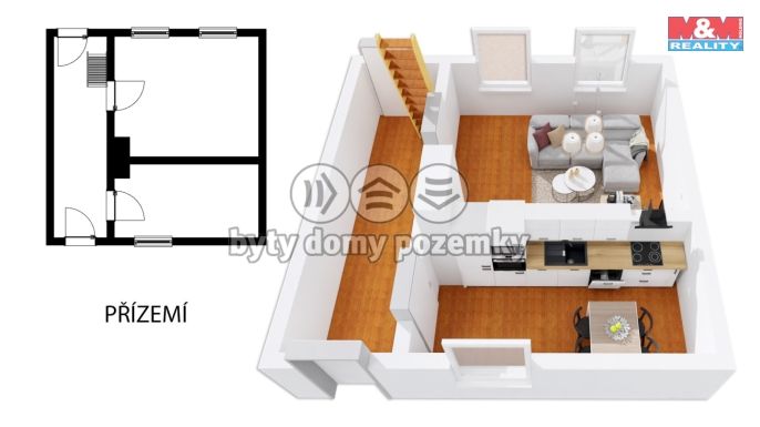 Prodej, Chalupa, Nalžovské Hory