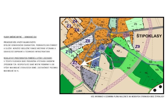 Prodej, Pozemek k bydlení, Štipoklasy