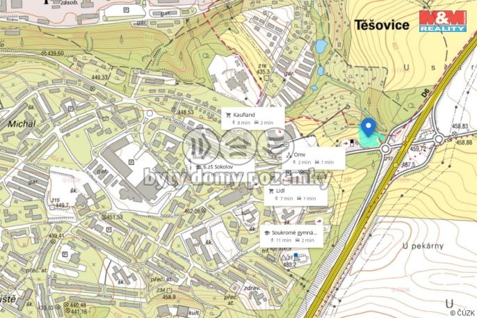 Prodej, Komerční pozemky, Sokolov