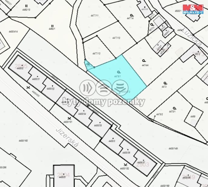 Prodej, Pozemek k bydlení, Ústí nad Labem