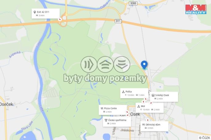 Pronájem, Provozní plocha, Velký Osek