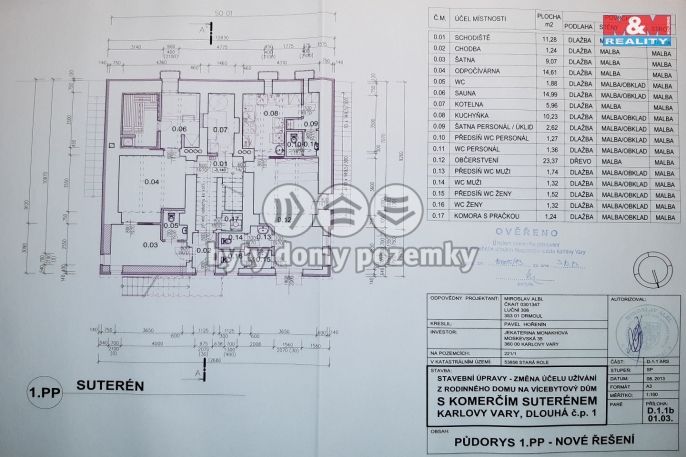 Prodej, Nájemní dům, Karlovy Vary
