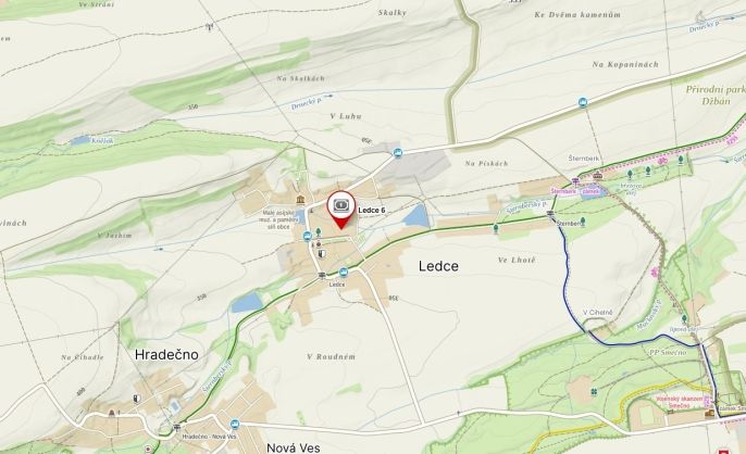 Pronájem, Byt 2+kk, Ledce