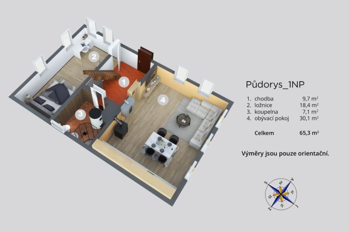 Prodej, Chalupa, Nový Oldřichov