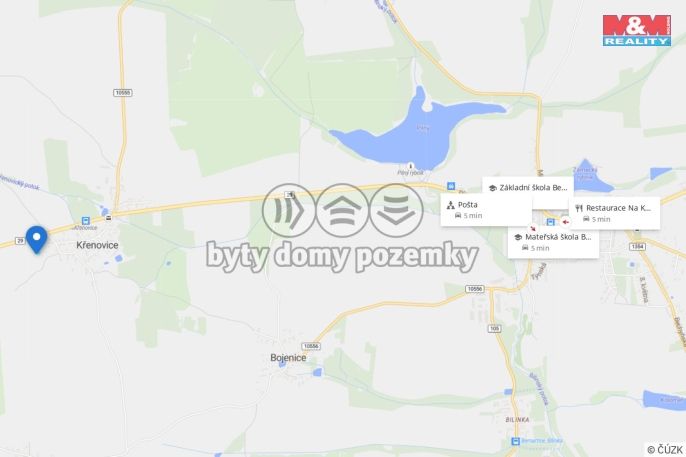 Prodej, Pozemek k bydlení, Křenovice