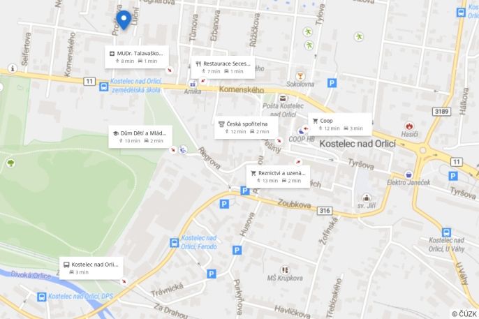 Prodej, Byt 3+1, Kostelec nad Orlicí