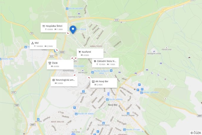 Prodej, Byt 4+1, Nový Bor