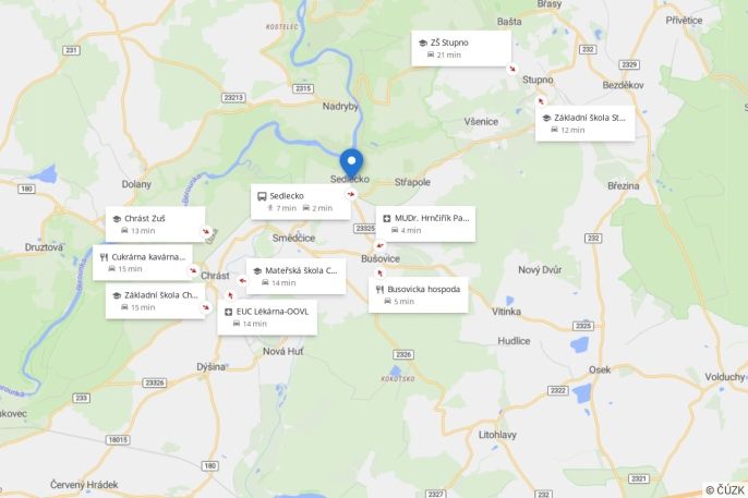 Pronájem, Rodinný dům, Bušovice