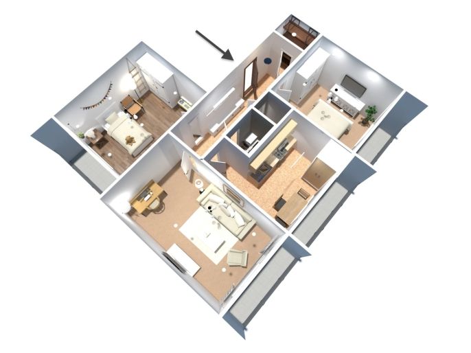 Prodej, Byt 3+1, Kladno