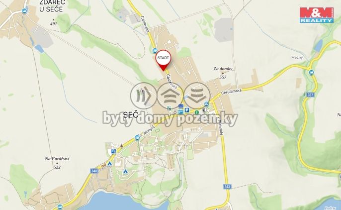 Pronájem, Chata, Seč