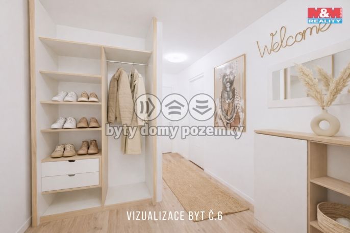 Prodej, Byt 2+kk, Žleby