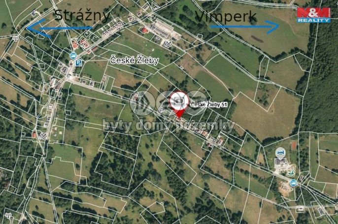 Pronájem, Byt 2+kk, Stožec