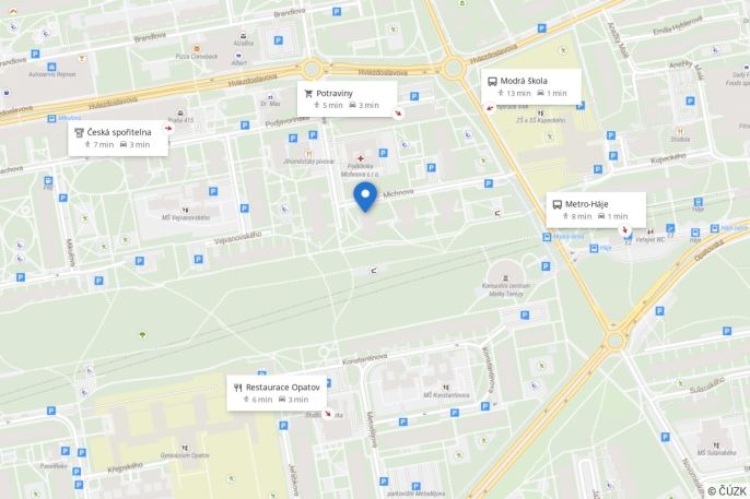 Pronájem, Byt 3+kk, Praha