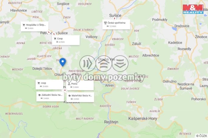 Prodej, Pozemek k bydlení, Hartmanice