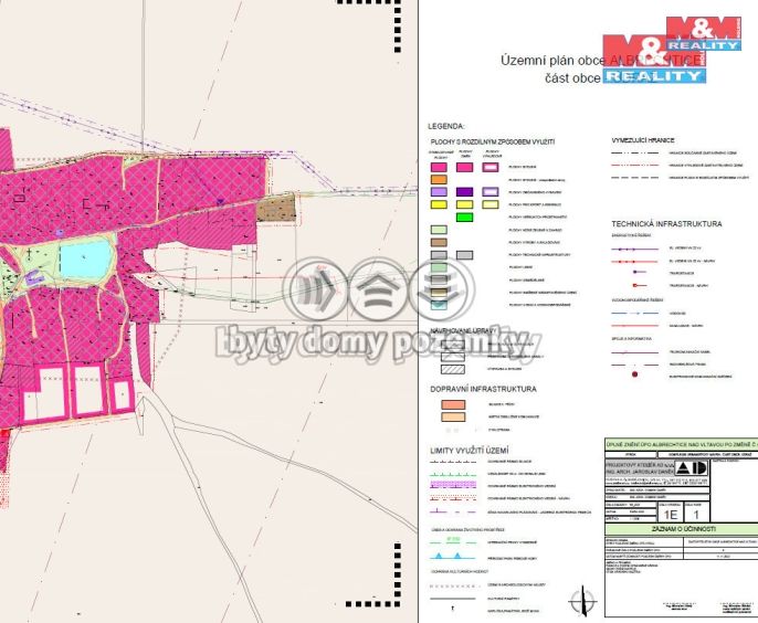Prodej, Pozemek k bydlení, Albrechtice nad Vltavou