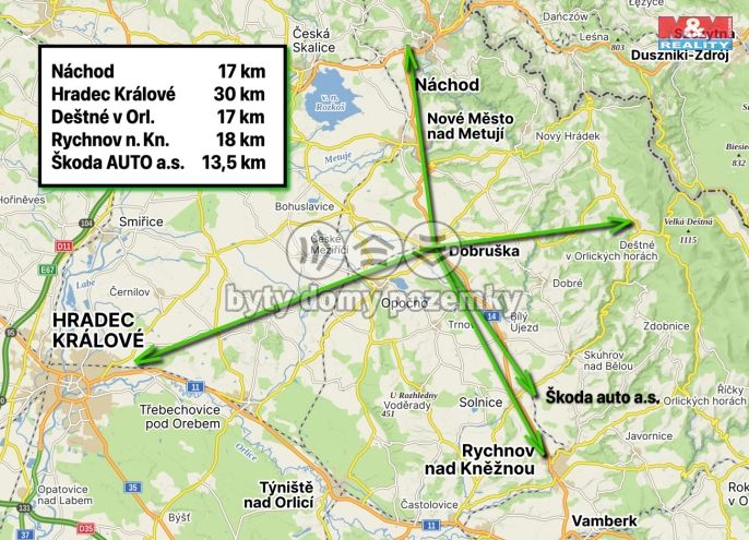Pronájem, Kancelářský prostor, Dobruška