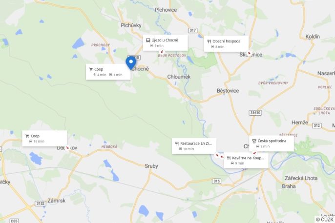 Prodej, Chata, Újezd u Chocně